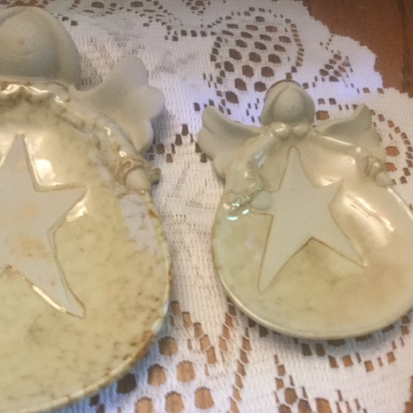 Brand New Adorable Pottery Stackable Angels - Picture 4 of 6